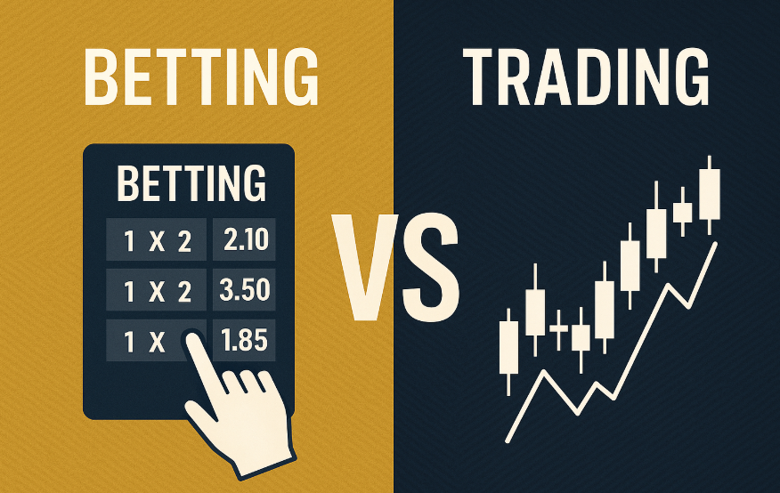 betting vs trading